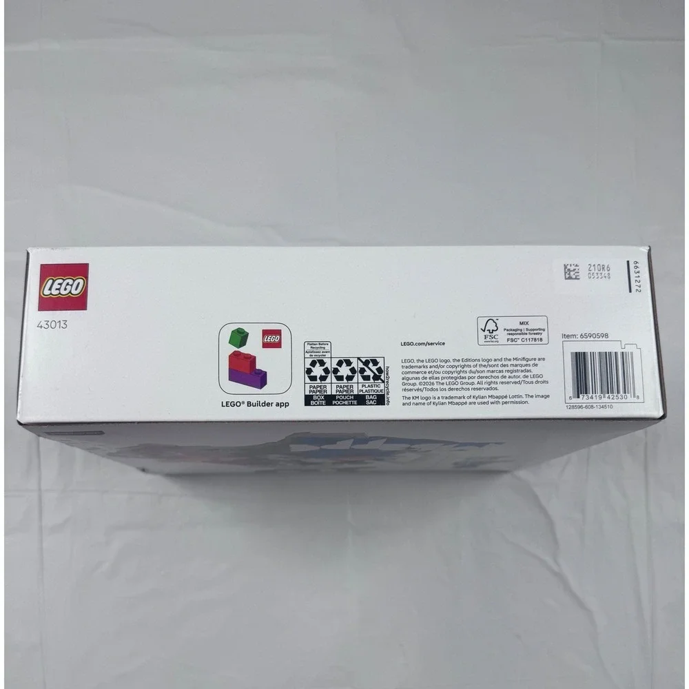 LEGO Kylian Mbappe Soccer Highlights Set 43013 Editions 490 pcs New in Box